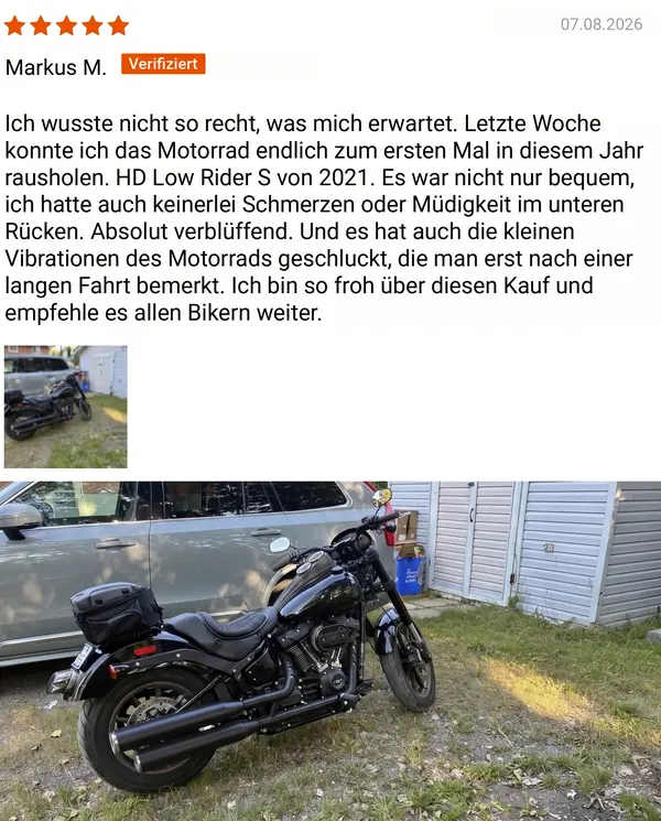 Verifizierte Kundenbewertung