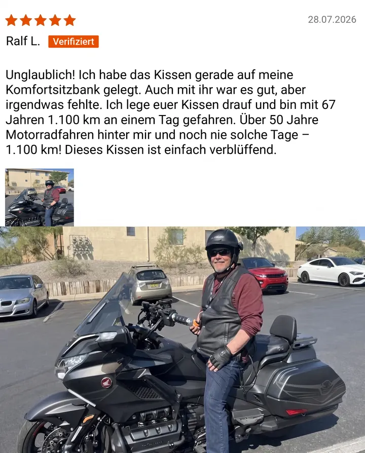 Verifizierte Bewertung – Ralf L.
