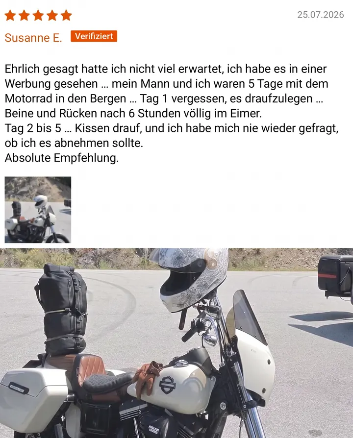 Verifizierte Bewertung – Susanne E.